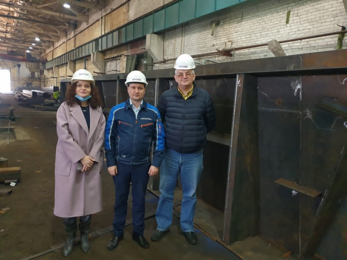 Сотрудники регионального центра инжиниринга и кластерного развития посетили предприятие «Импульс»