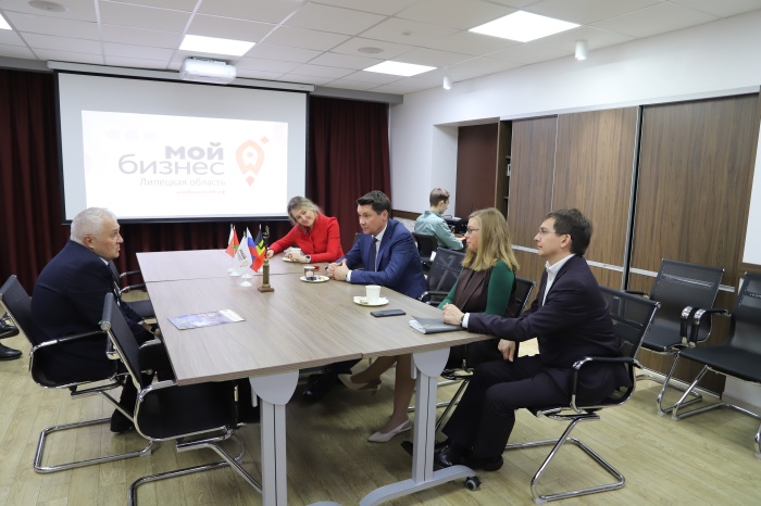 Анатолий Гольцов провёл встречу с руководителем Бельгийско-Люксембургской торговой палаты в России Олегом Прозоровым