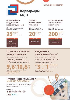 Надёжный помощник для Вашего бизнеса - АО "Корпорация МСП" Надёжный помощник для Вашего бизнеса - АО "Корпорация МСП"