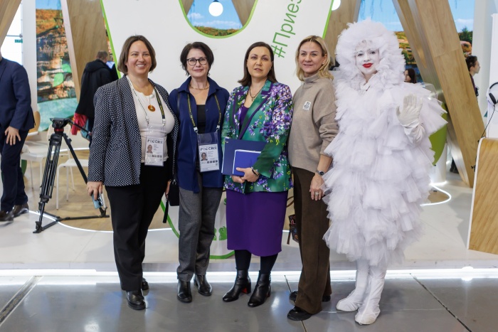 Липецкий павильон на выставке «Россия» посетила Татьяна Илюшникова 