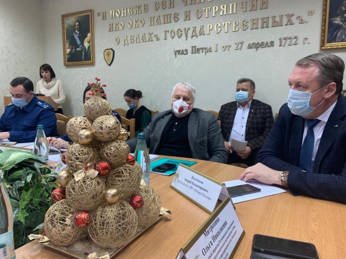 Анатолий Гольцов принял участие в заседании Общественного совета по защите малого и среднего бизнеса при прокуратуре Липецкой области