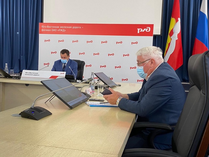 Состоялся рабочий визит руководства АНО "ЦПЭ Липецкой области" в управление Юго-Восточной железной дороги