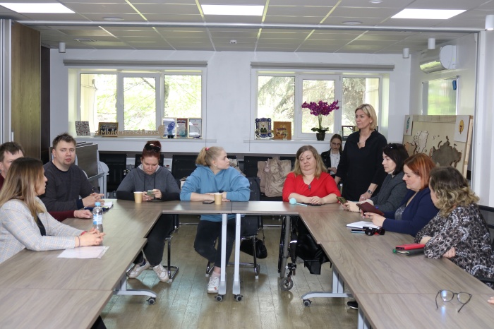 Вопросы инклюзивного волонтёрства для помощи людям с инвалидностью и ОВЗ обсудили в центре "Мой бизнес"