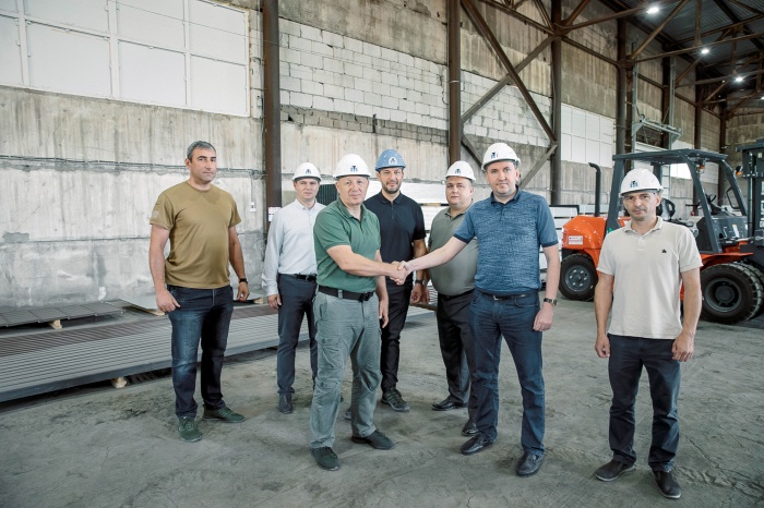 Получатель услуг центра "Мой бизнес", компания «Металл Трейд» открыла производственную компанию в Мариуполе