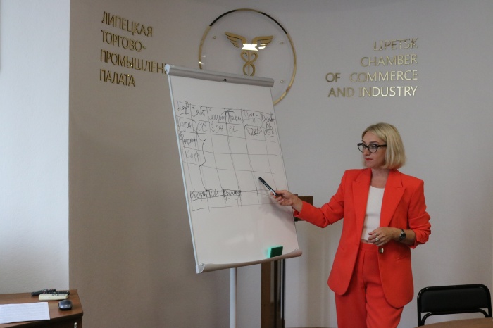 Липецкие бизнесмены изучили пошаговый алгоритм создания self-маркетинга
