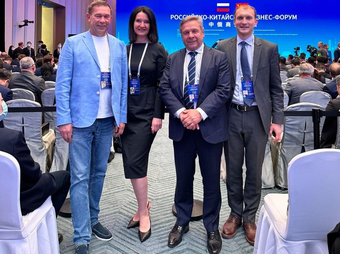 Делегация из Липецкой области принимает участие в Российско-Китайском бизнес-форуме