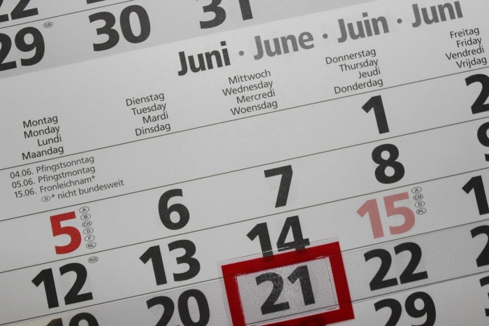 Календарь предпринимателя на июнь 2023 года
