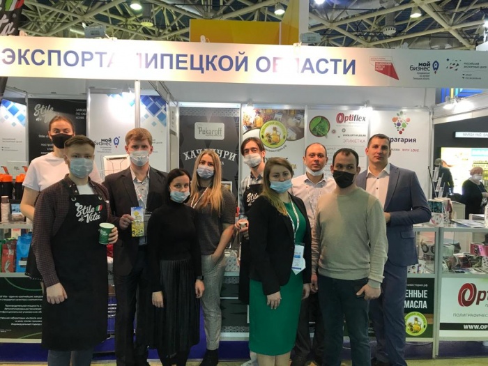 Липецкие экспортеры принимают участие в 29-ой Международной выставке «Продэкспо-2022»