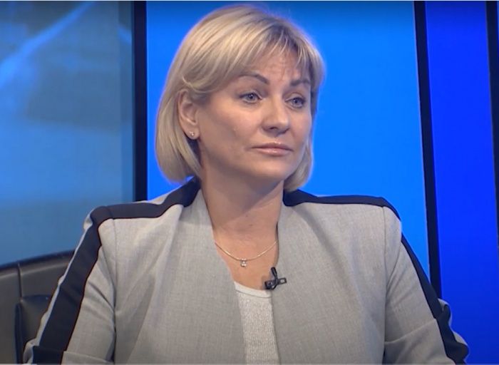 Советник директора па направлению "Популяризация предпринимательства "Наталья Родионова в студии "Радио России"