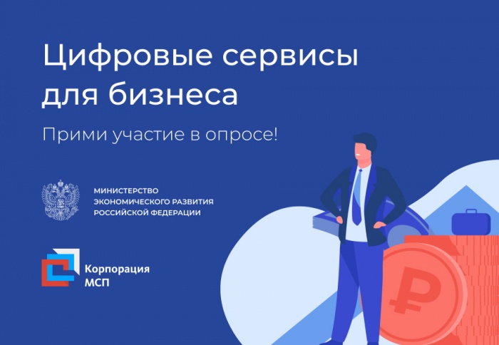 Опрос по цифровым услугам и сервисам для бизнеса
